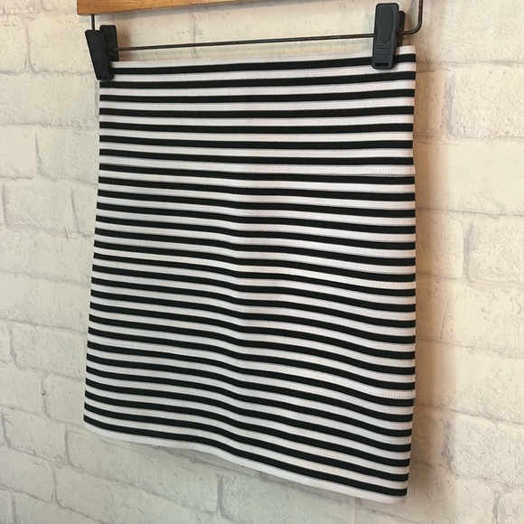 Revolve Pleasure Doing Business Striped Band Skirt Size S - Picture 4 of 8